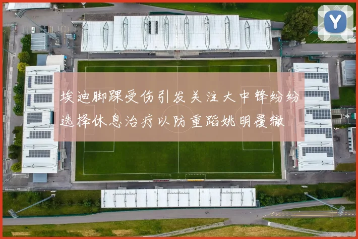 埃迪脚踝受伤引发关注大中锋纷纷选择休息治疗以防重蹈姚明覆辙